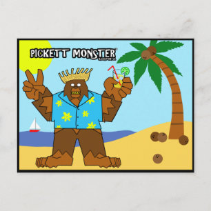 PICKETT MONSTER - STRANDMONSTER BRIEFKAART