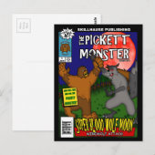 PICKETT MONSTER - Stripboek #3 Briefkaart (Voorkant / Achterkant)