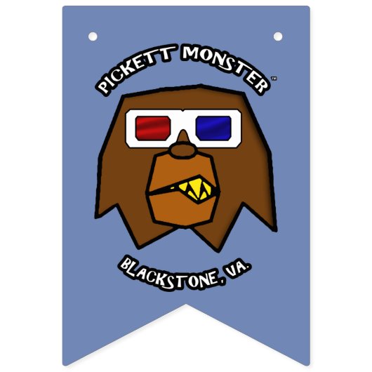 PICKETT MONSTER VLAGGETJES (Tweede vlag)