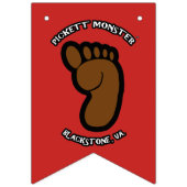 PICKETT MONSTER VLAGGETJES (Derde vlag)