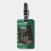 Pickett & Teddy in Briefcase Bagagelabel (Voorkant verticaal)