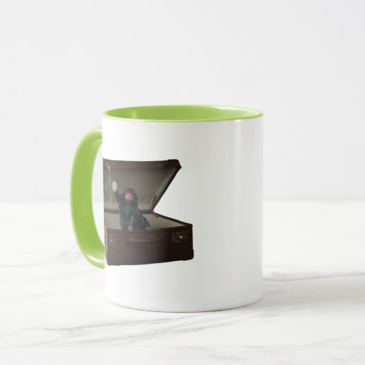 Pickett & Teddy in Briefcase Mok (Voorkant links)