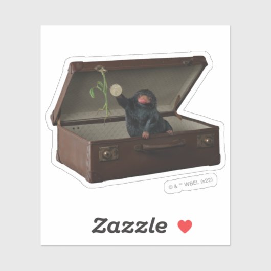 Pickett & Teddy in Briefcase Sticker (Vel)