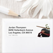 Pickett & Teddy met hand en Stropdas Etiket (Insitu)