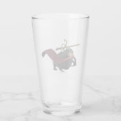 Pickett & Teddy met hand en Stropdas Glas (Achterkant)