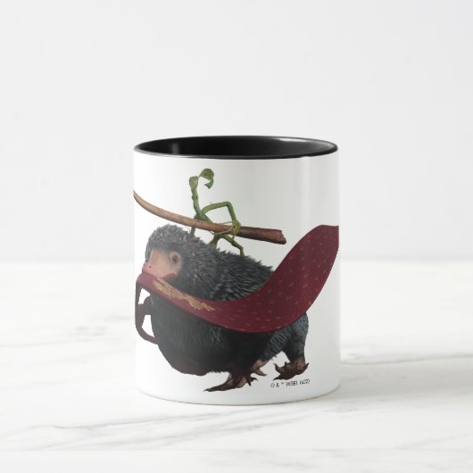 Pickett & Teddy met hand en Stropdas Mok (Midden)