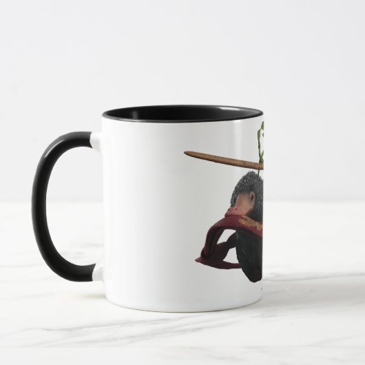 Pickett & Teddy met hand en Stropdas Mok (Links)