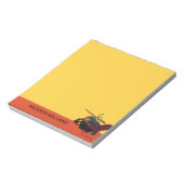 Pickett & Teddy met hand en Stropdas Notitieblok (Linkerzijde)