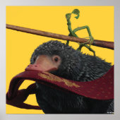 Pickett & Teddy met hand en Stropdas Poster (Voorkant)