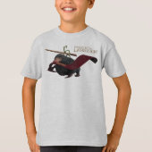 Pickett & Teddy met hand en Stropdas T-shirt (Voorkant)