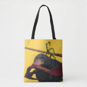 Pickett & Teddy met hand en Stropdas Tote Bag (Voorkant)