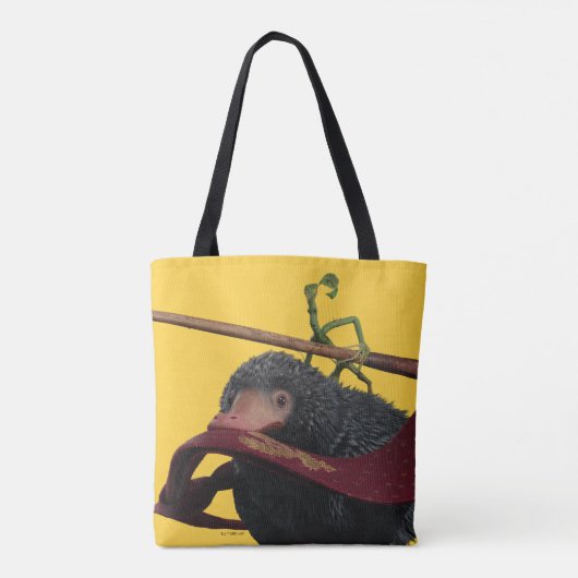 Pickett & Teddy met hand en Stropdas Tote Bag (Achterkant)