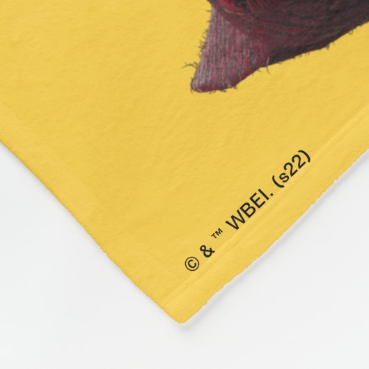 Pickett & Teddy With Wand and Tie Fleece Deken (Hoek)