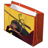 Pickett & Teddy With Wand and Tie Groot Cadeauzakje (Voorkant Gekanteld)