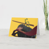 Pickett & Teddy With Wand and Tie Kaart (Voorkant)