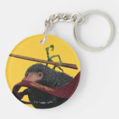 Pickett & Teddy With Wand and Tie Sleutelhanger (Achterkant)