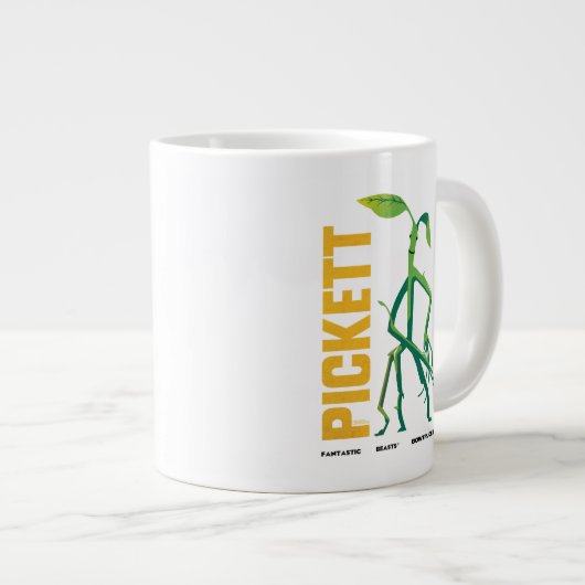 Pickett Vintage Graphic Grote Koffiekop (Voorkant rechts)