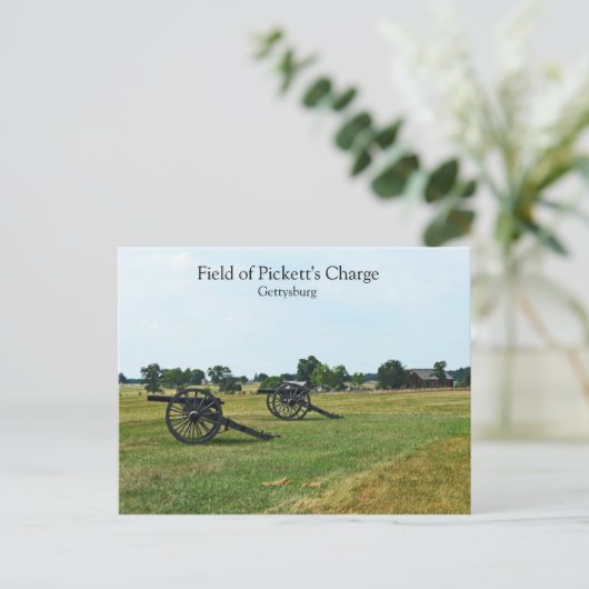 Pickett's Charge Briefkaart (Staand voorkant)