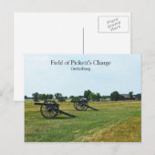 Pickett's Charge Briefkaart (Voorkant / Achterkant)