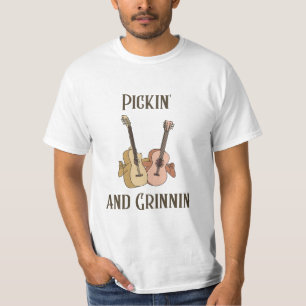 Pickin' en Grinnin T-shirt