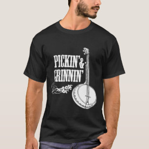 Pickin Grinnin Banjo Banjo Palling T-shirt