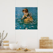 Picking Daisies beroemd gemaakt door Jessie Willco Poster (Keuken)