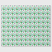 Pickle bal Kerstmis met Santa in Florida Cadeaupapier (Vlak)