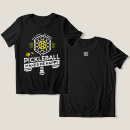 Pickle bal maakt me vrolijke vrouwen Tri-Blend shirt