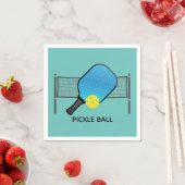 Pickle Ball Ball Design Paper Napkins Servet (Insitu)
