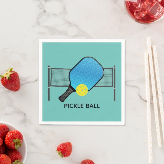 Pickle Ball Ball Design Paper Napkins Servet (Insitu)