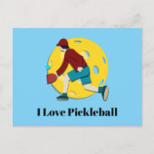 Pickle Ball Briefkaart (Voorkant)
