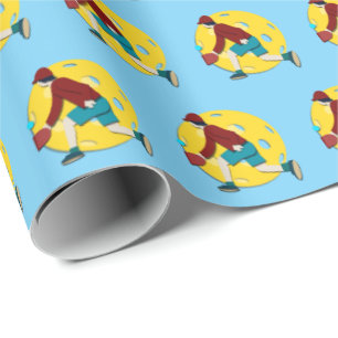 Pickle Ball Cadeaupapier