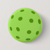 Pickle Ball Gift Green Pickleball Ronde Button 5,7 Cm (Voorkant)