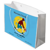 Pickle Ball Groot Cadeauzakje (Achterkant Gekanteld)