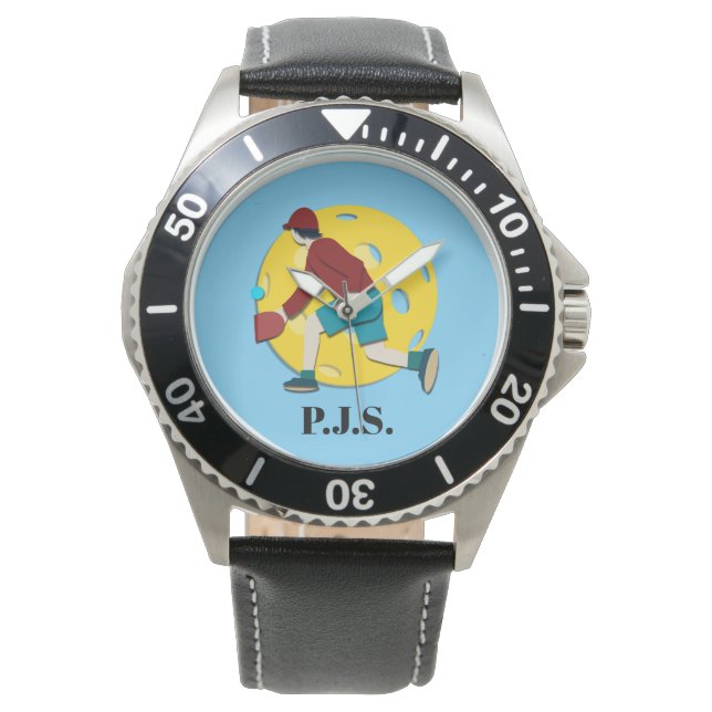 Pickle Ball Horloge (Voorkant)