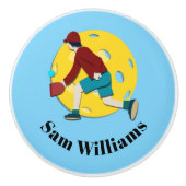 Pickle Ball Keramische Knop (Voorkant)