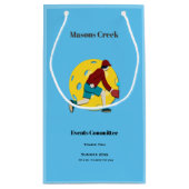 Pickle Ball Klein Cadeauzakje (Achterkant)