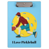 Pickle Ball Klembord (Voorkant)