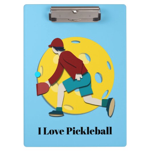 Pickle Ball Klembord (Voorkant)