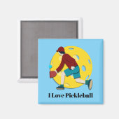 Pickle Ball Magneet (Voorkant / Achterkant)