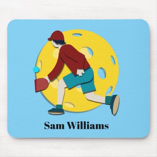 Pickle Ball Muismat (Voorkant)