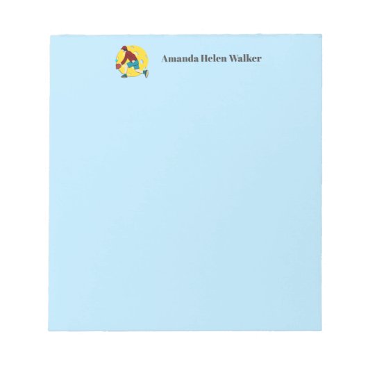 Pickle Ball Notitieblok (Voorkant)