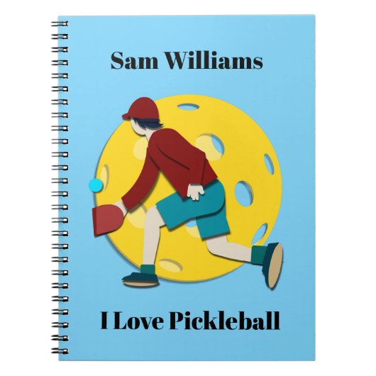 Pickle Ball Notitieboek (Voorkant)