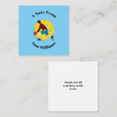 Pickle Ball Notitiekaartje (Voorkant / Achterkant)