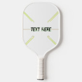 Pickle ball paddle aangepaste naam tekst (Achterkant)
