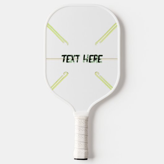 Pickle ball paddle aangepaste naam tekst (Achterkant)