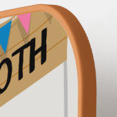 Pickle ball Paddle, Hissing Booth Monogram Pickleball Paddle (Links Detail)