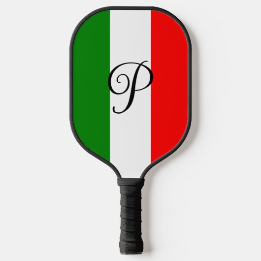 Pickle Ball Paddle met aangepaste initiaal (Voorkant)