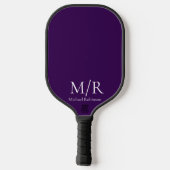 Pickle Ball Paddle (PERSONIZLE) (Achterkant)
