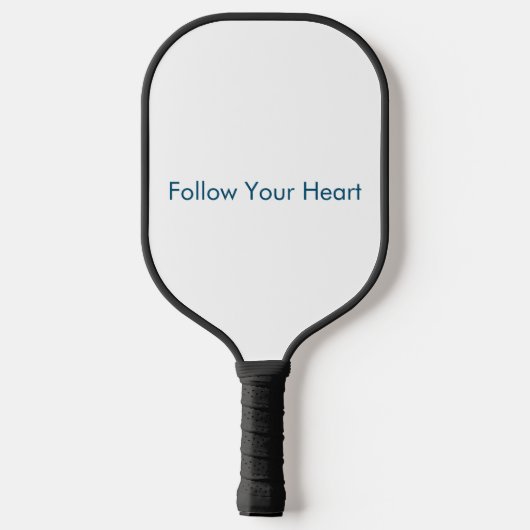 Pickle Ball Paddle voor het hart (Achterkant)
